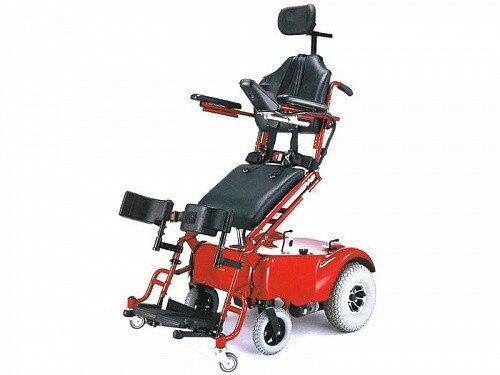 Кресло-коляска инвалидная с электроприводом (электрическая) - вертикализатор HERO 1 LY-EB103-220